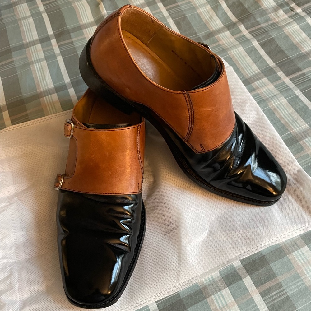 Cole Haan Grand Pro mens double monk strap